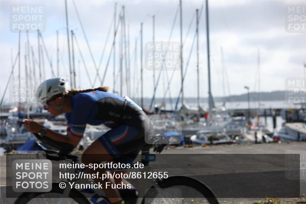 17.08.2025 - KN Förde Triathlon 2025 Yannick Fuchs http://msf.ph/oto/8612655 17.08.2025 09:13:30 Radfahren 104 meine-sportfotos.de