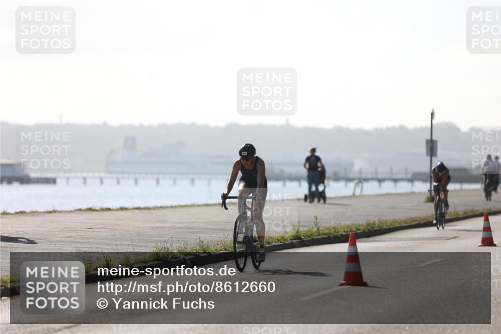 17.08.2025 - KN Förde Triathlon 2025 Yannick Fuchs http://msf.ph/oto/8612660 17.08.2025 09:14:34 Radfahren 115, 252 meine-sportfotos.de