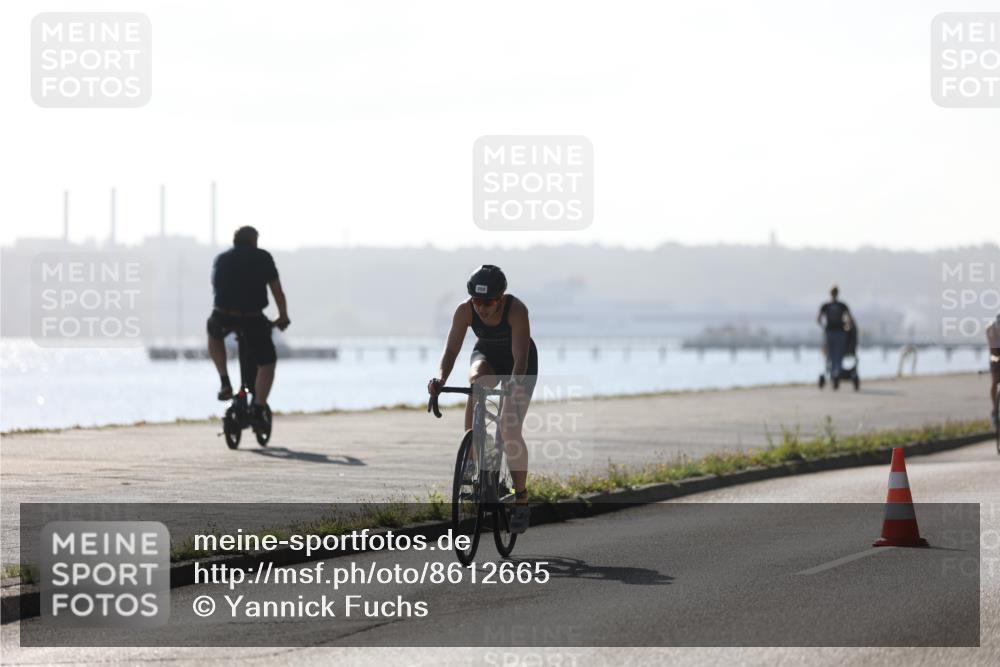 17.08.2025 - KN Förde Triathlon 2025 Yannick Fuchs http://msf.ph/oto/8612665 17.08.2025 09:14:35 Radfahren 115, 252 meine-sportfotos.de