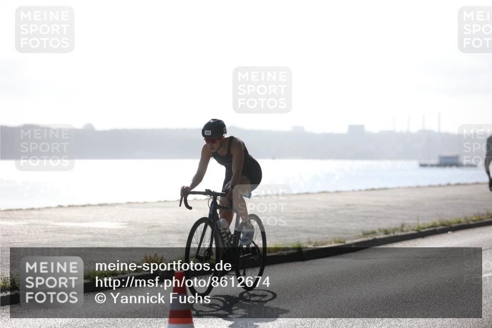 17.08.2025 - KN Förde Triathlon 2025 Yannick Fuchs http://msf.ph/oto/8612674 17.08.2025 09:14:37 Radfahren 115, 252 meine-sportfotos.de