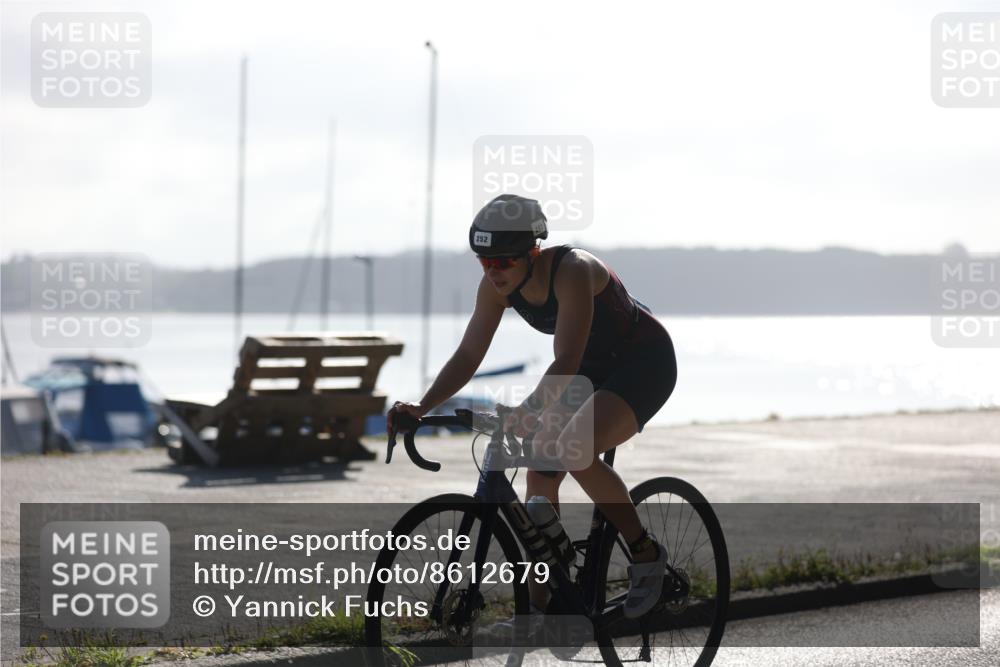 17.08.2025 - KN Förde Triathlon 2025 Yannick Fuchs http://msf.ph/oto/8612679 17.08.2025 09:14:37 Radfahren 115, 252 meine-sportfotos.de