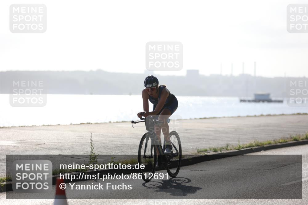 17.08.2025 - KN Förde Triathlon 2025 Yannick Fuchs http://msf.ph/oto/8612691 17.08.2025 09:14:39 Radfahren 115, 252, 252 meine-sportfotos.de