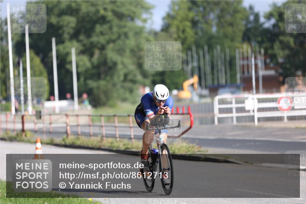 17.08.2025 - KN Förde Triathlon 2025 Yannick Fuchs http://msf.ph/oto/8612713 17.08.2025 09:14:58 Radfahren 104 meine-sportfotos.de