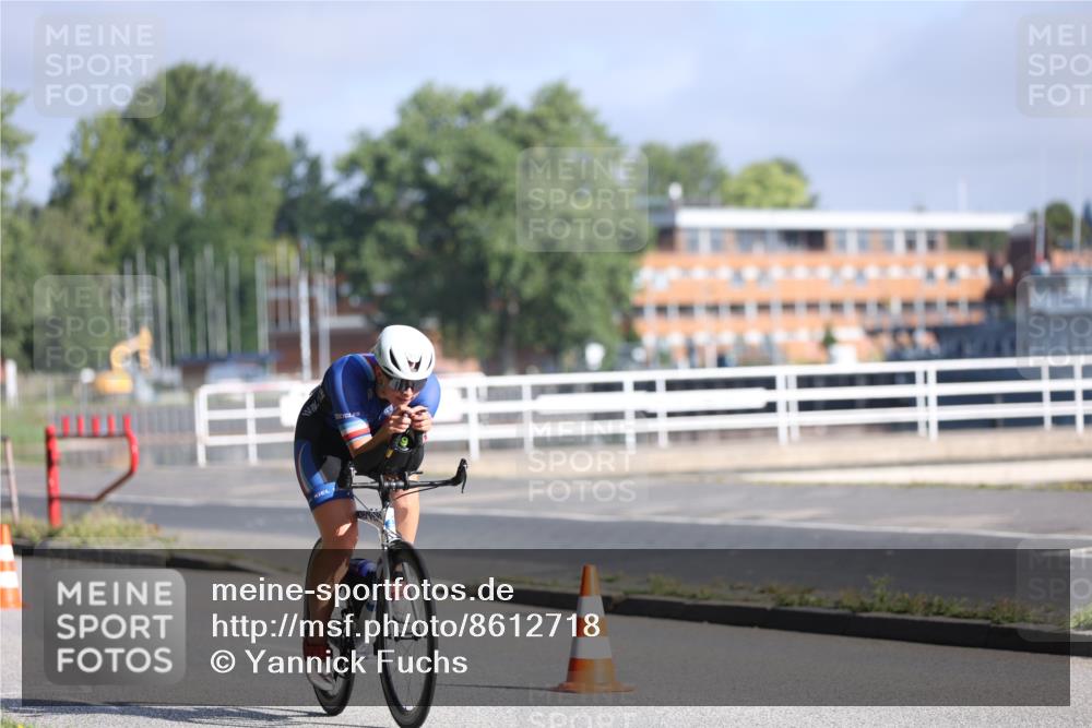 17.08.2025 - KN Förde Triathlon 2025 Yannick Fuchs http://msf.ph/oto/8612718 17.08.2025 09:14:59 Radfahren 104 meine-sportfotos.de