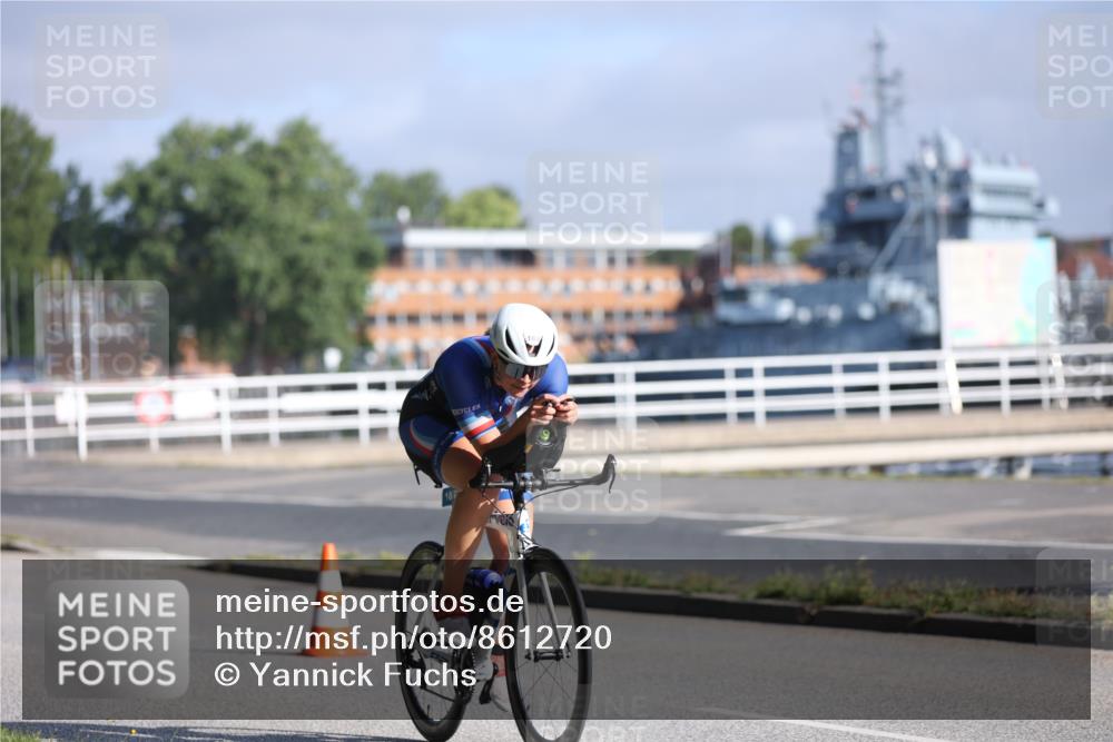 17.08.2025 - KN Förde Triathlon 2025 Yannick Fuchs http://msf.ph/oto/8612720 17.08.2025 09:14:59 Radfahren 104 meine-sportfotos.de