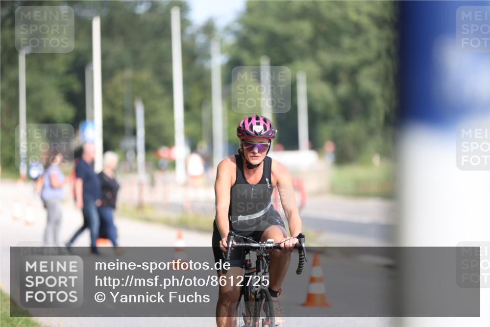 17.08.2025 - KN Förde Triathlon 2025 Yannick Fuchs http://msf.ph/oto/8612725 17.08.2025 10:05:26 Radfahren 169, 183, 202, 169, 215, 223, 242 meine-sportfotos.de