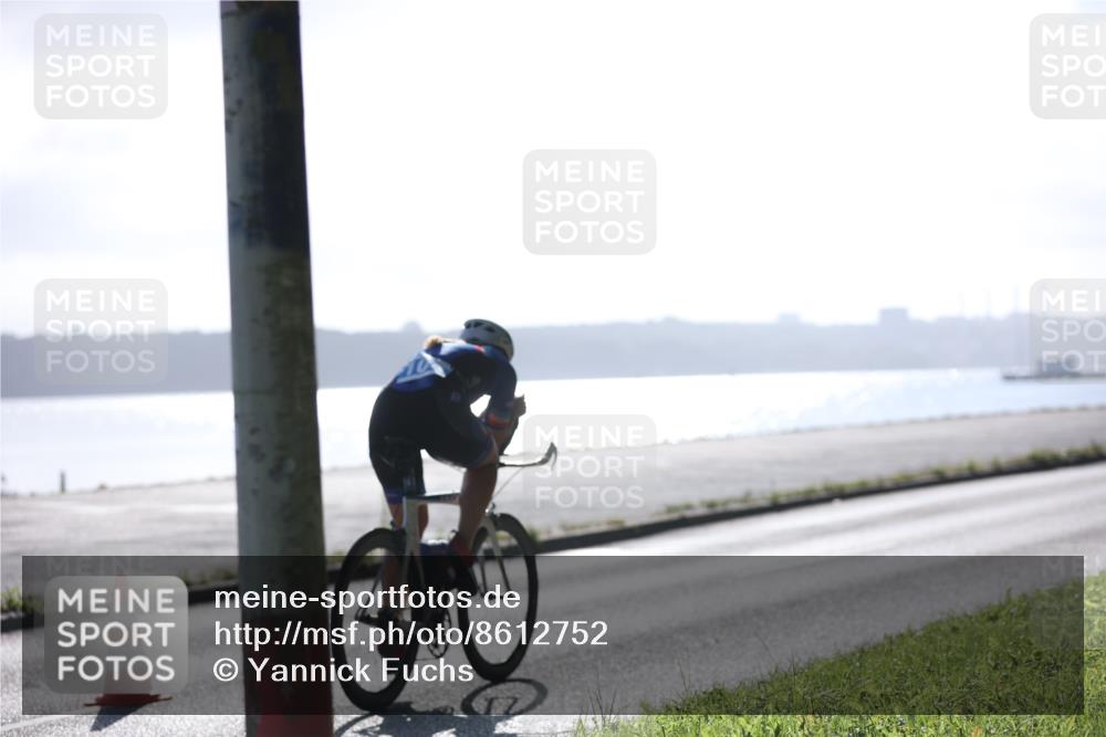 17.08.2025 - KN Förde Triathlon 2025 Yannick Fuchs http://msf.ph/oto/8612752 17.08.2025 09:15:01 Radfahren 104 meine-sportfotos.de