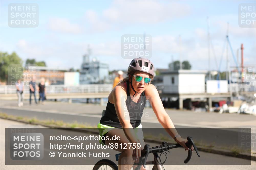 17.08.2025 - KN Förde Triathlon 2025 Yannick Fuchs http://msf.ph/oto/8612759 17.08.2025 10:05:52 Radfahren 111, 131, 174, 207, 210, 211, 234, 160, 172 meine-sportfotos.de