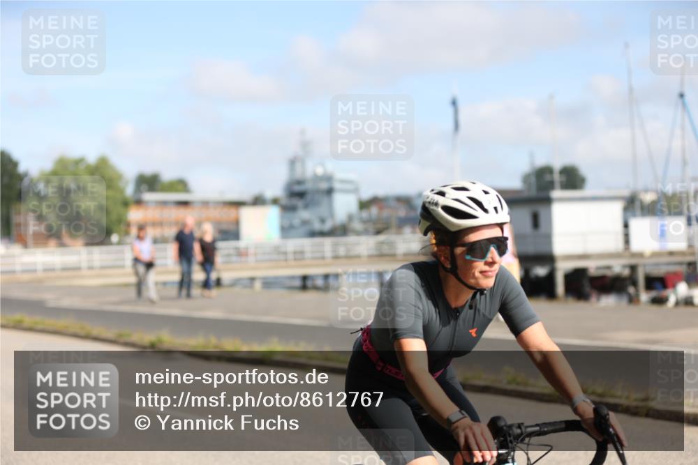 17.08.2025 - KN Förde Triathlon 2025 Yannick Fuchs http://msf.ph/oto/8612767 17.08.2025 10:05:54 Radfahren 111, 131, 174, 210, 211, 218, 234, 160, 172, 207 meine-sportfotos.de
