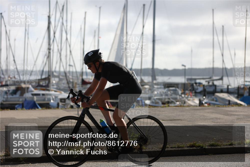 17.08.2025 - KN Förde Triathlon 2025 Yannick Fuchs http://msf.ph/oto/8612776 17.08.2025 09:15:30 Radfahren 106, 106 meine-sportfotos.de