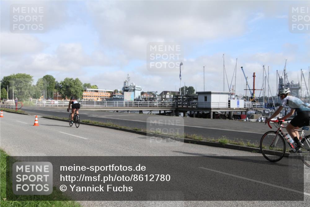 17.08.2025 - KN Förde Triathlon 2025 Yannick Fuchs http://msf.ph/oto/8612780 17.08.2025 09:33:24 Radfahren 118, 128, 190, 200, 230, 235 meine-sportfotos.de