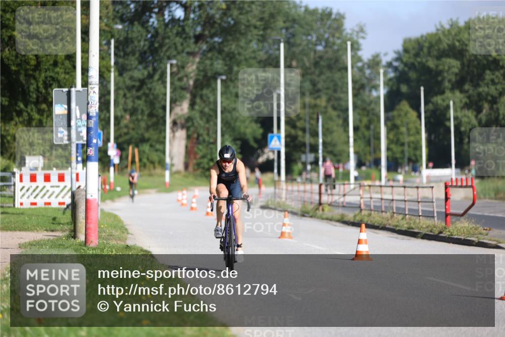 17.08.2025 - KN Förde Triathlon 2025 Yannick Fuchs http://msf.ph/oto/8612794 17.08.2025 09:16:13 Radfahren 115, 252 meine-sportfotos.de