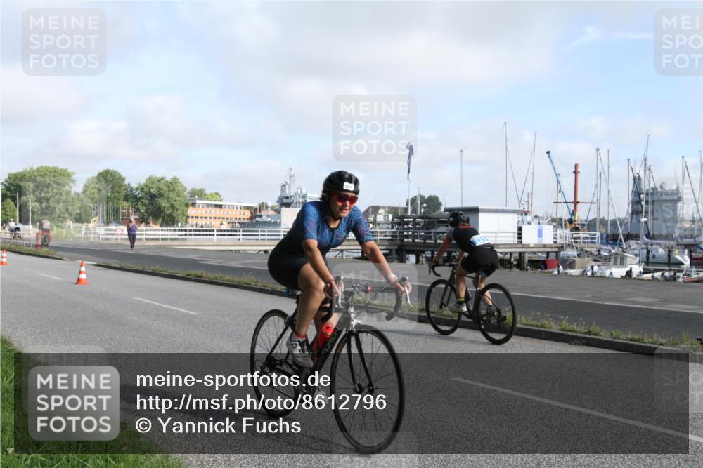 17.08.2025 - KN Förde Triathlon 2025 Yannick Fuchs http://msf.ph/oto/8612796 17.08.2025 09:33:41 Radfahren 150, 231, 234, 237 meine-sportfotos.de