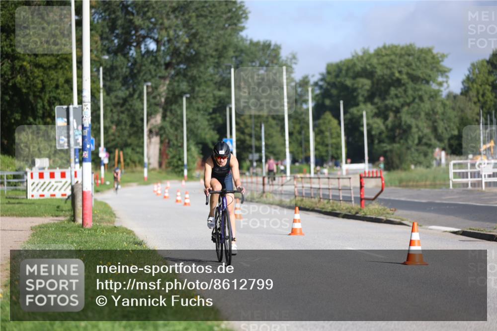 17.08.2025 - KN Förde Triathlon 2025 Yannick Fuchs http://msf.ph/oto/8612799 17.08.2025 09:16:14 Radfahren 115, 252 meine-sportfotos.de