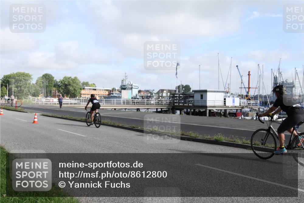 17.08.2025 - KN Förde Triathlon 2025 Yannick Fuchs http://msf.ph/oto/8612800 17.08.2025 09:33:42 Radfahren 150, 231, 234, 237 meine-sportfotos.de