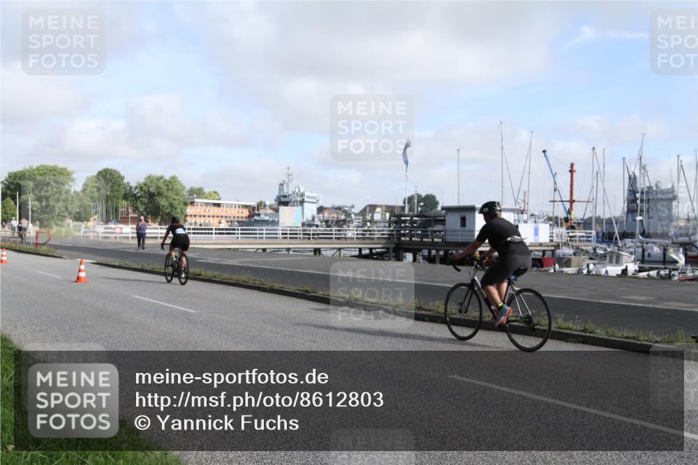 17.08.2025 - KN Förde Triathlon 2025 Yannick Fuchs http://msf.ph/oto/8612803 17.08.2025 09:33:43 Radfahren 150, 231, 234, 237 meine-sportfotos.de