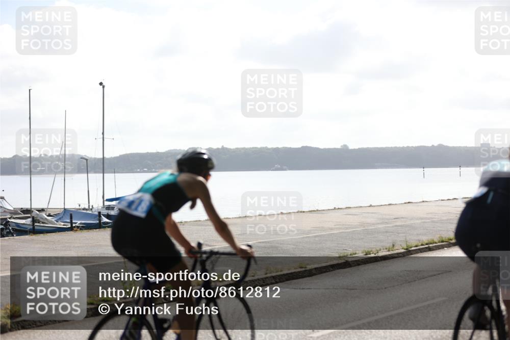 17.08.2025 - KN Förde Triathlon 2025 Yannick Fuchs http://msf.ph/oto/8612812 17.08.2025 10:06:05 Radfahren 167, 196, 199, 218, 244, 111, 131, 174, 211, 218, 234 meine-sportfotos.de