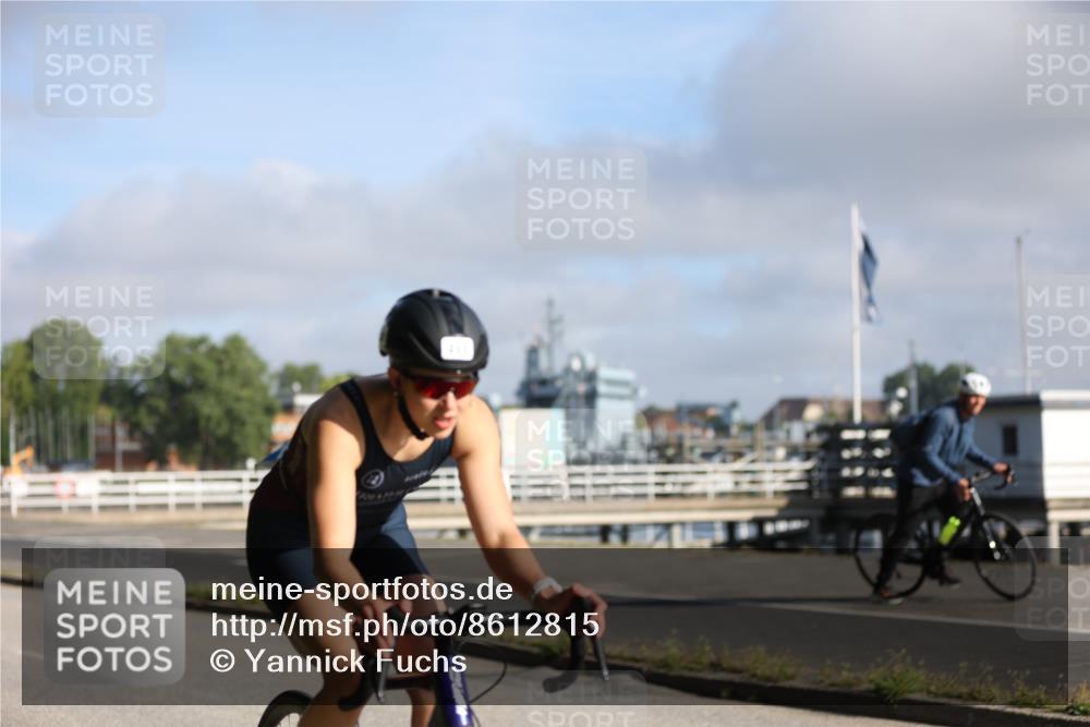 17.08.2025 - KN Förde Triathlon 2025 Yannick Fuchs http://msf.ph/oto/8612815 17.08.2025 09:16:15 Radfahren 115, 252 meine-sportfotos.de