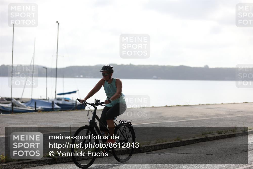 17.08.2025 - KN Förde Triathlon 2025 Yannick Fuchs http://msf.ph/oto/8612843 17.08.2025 10:06:11 Radfahren 167, 199, 244, 196, 218 meine-sportfotos.de