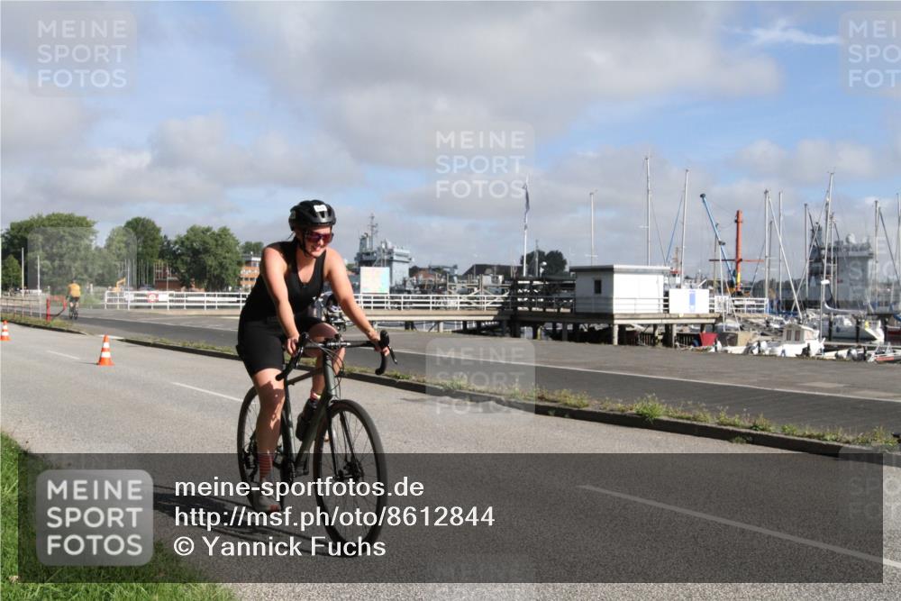 17.08.2025 - KN Förde Triathlon 2025 Yannick Fuchs http://msf.ph/oto/8612844 17.08.2025 09:34:23 Radfahren 130, 139, 213, 225, 246 meine-sportfotos.de