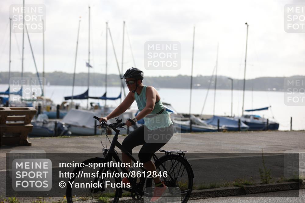 17.08.2025 - KN Förde Triathlon 2025 Yannick Fuchs http://msf.ph/oto/8612846 17.08.2025 10:06:12 Radfahren 167, 199, 244, 167, 196 meine-sportfotos.de