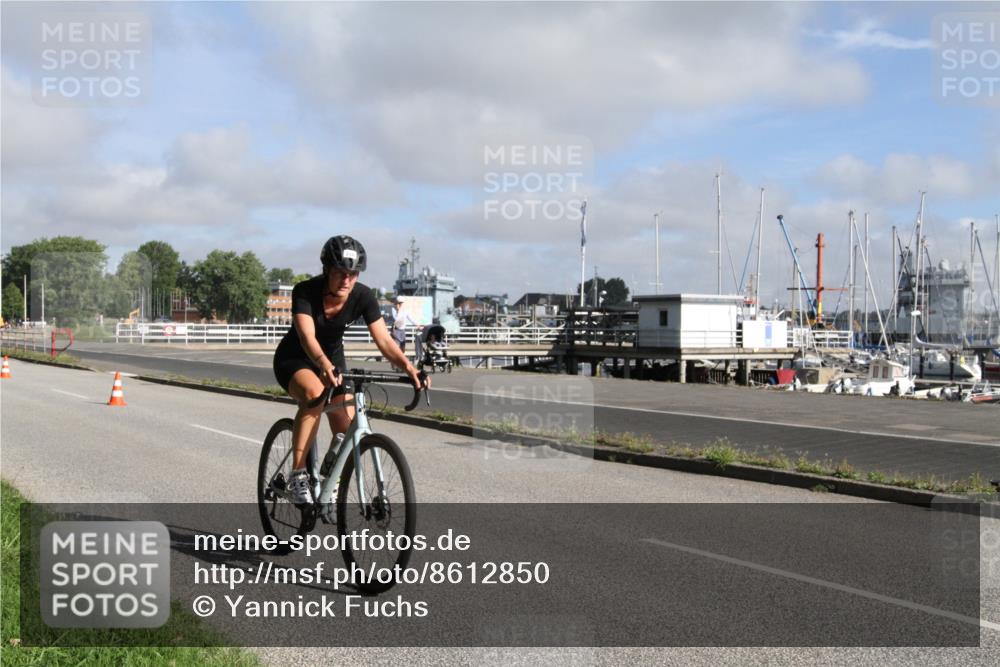 17.08.2025 - KN Förde Triathlon 2025 Yannick Fuchs http://msf.ph/oto/8612850 17.08.2025 09:34:26 Radfahren 130, 138, 213, 225, 246 meine-sportfotos.de
