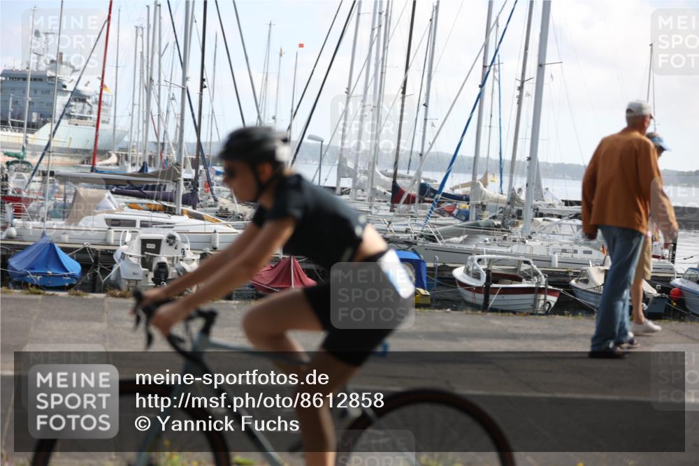17.08.2025 - KN Förde Triathlon 2025 Yannick Fuchs http://msf.ph/oto/8612858 17.08.2025 10:06:13 Radfahren 188, 199, 244, 167, 196 meine-sportfotos.de