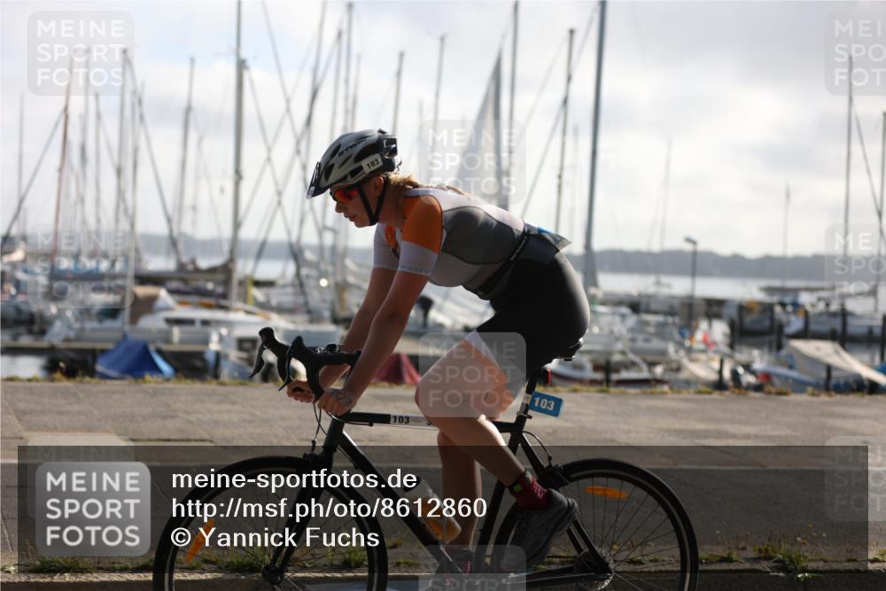 17.08.2025 - KN Förde Triathlon 2025 Yannick Fuchs http://msf.ph/oto/8612860 17.08.2025 09:16:28 Radfahren 103, 253, 115 meine-sportfotos.de