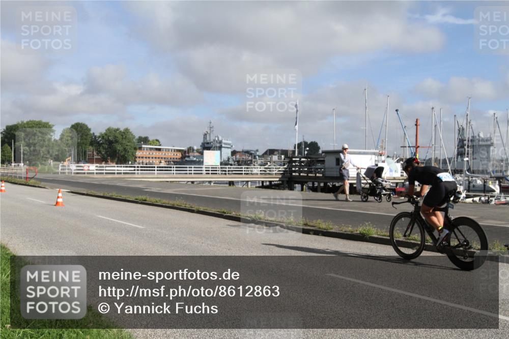 17.08.2025 - KN Förde Triathlon 2025 Yannick Fuchs http://msf.ph/oto/8612863 17.08.2025 09:34:35 Radfahren 105, 138, 152, 243, 246, 253 meine-sportfotos.de