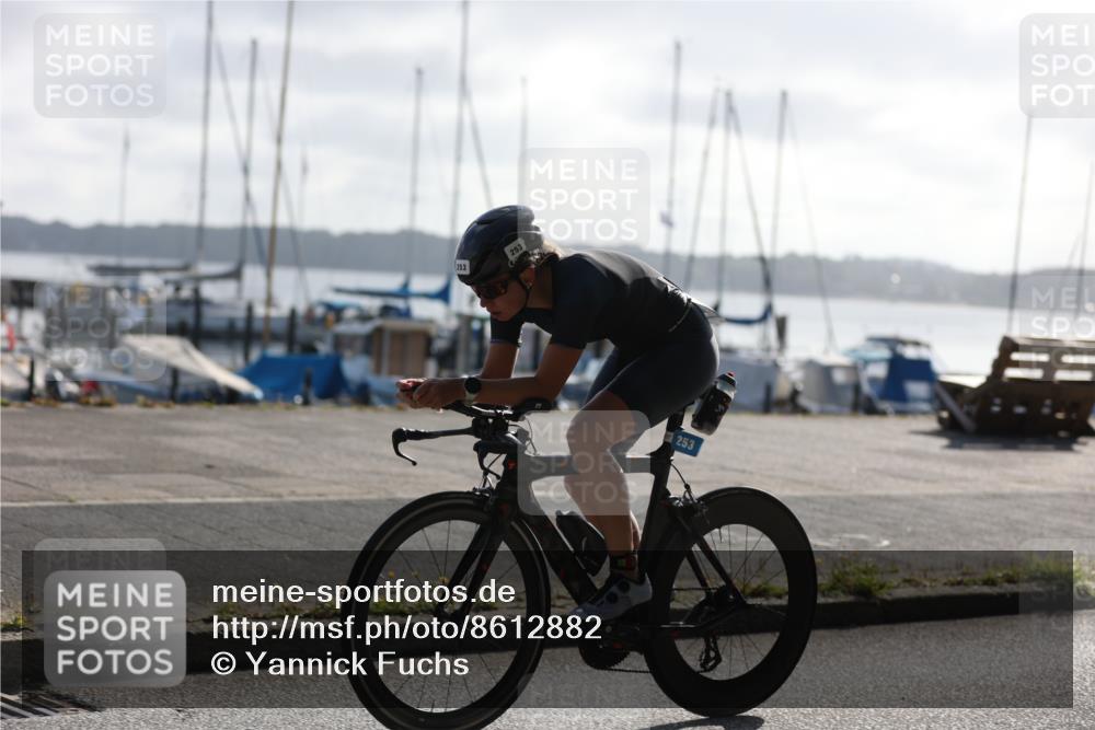 17.08.2025 - KN Förde Triathlon 2025 Yannick Fuchs http://msf.ph/oto/8612882 17.08.2025 09:16:32 Radfahren 253, 103 meine-sportfotos.de