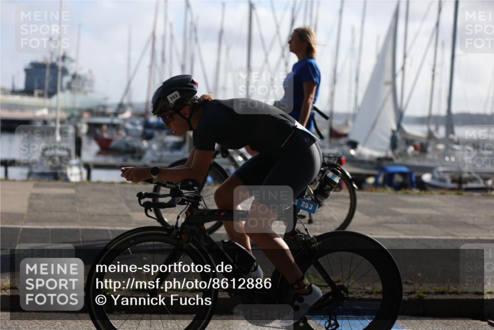 17.08.2025 - KN Förde Triathlon 2025 Yannick Fuchs http://msf.ph/oto/8612886 17.08.2025 09:16:33 Radfahren 253, 103 meine-sportfotos.de