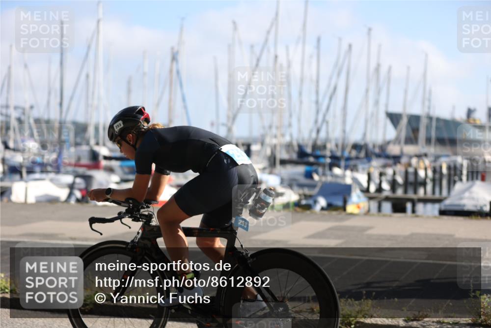 17.08.2025 - KN Förde Triathlon 2025 Yannick Fuchs http://msf.ph/oto/8612892 17.08.2025 09:16:33 Radfahren 253, 103 meine-sportfotos.de