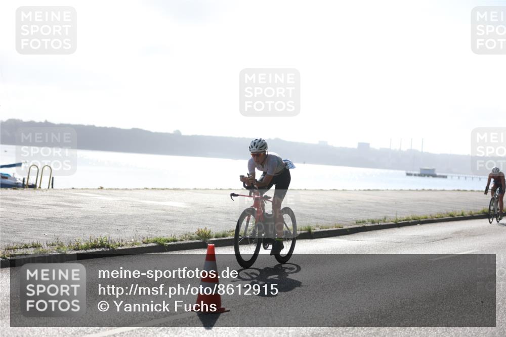 17.08.2025 - KN Förde Triathlon 2025 Yannick Fuchs http://msf.ph/oto/8612915 17.08.2025 09:16:44 Radfahren 105, 121 meine-sportfotos.de