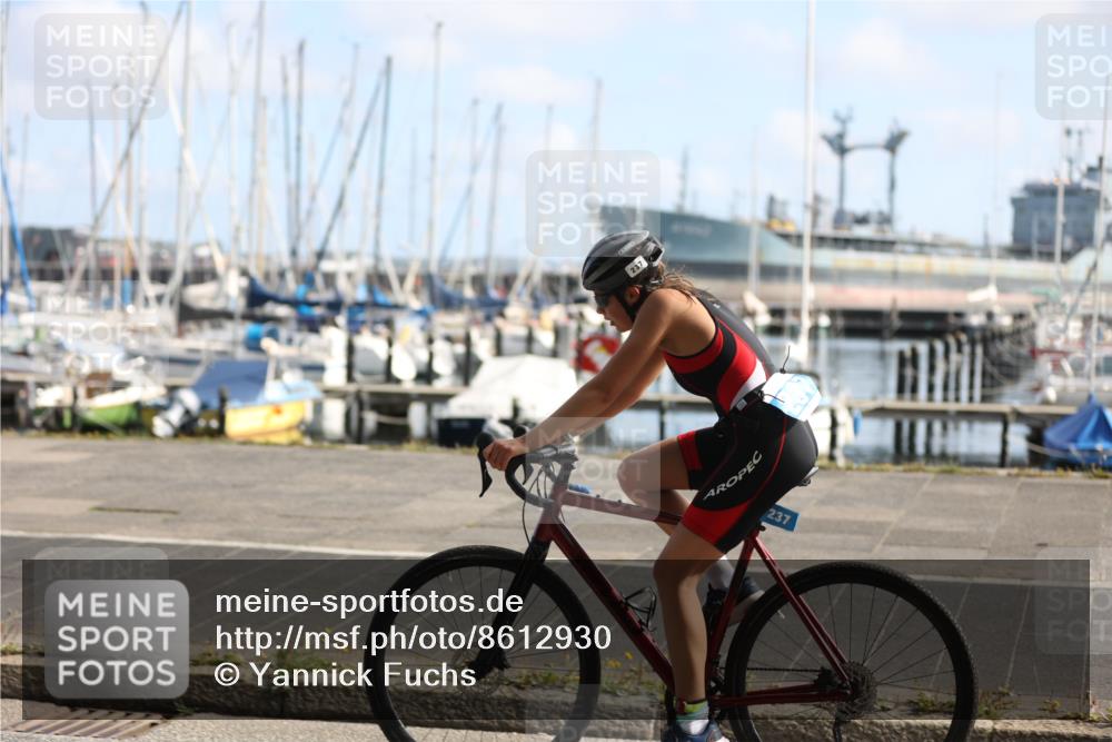 17.08.2025 - KN Förde Triathlon 2025 Yannick Fuchs http://msf.ph/oto/8612930 17.08.2025 10:07:16 Radfahren 186, 237, 155, 163, 175, 205 meine-sportfotos.de