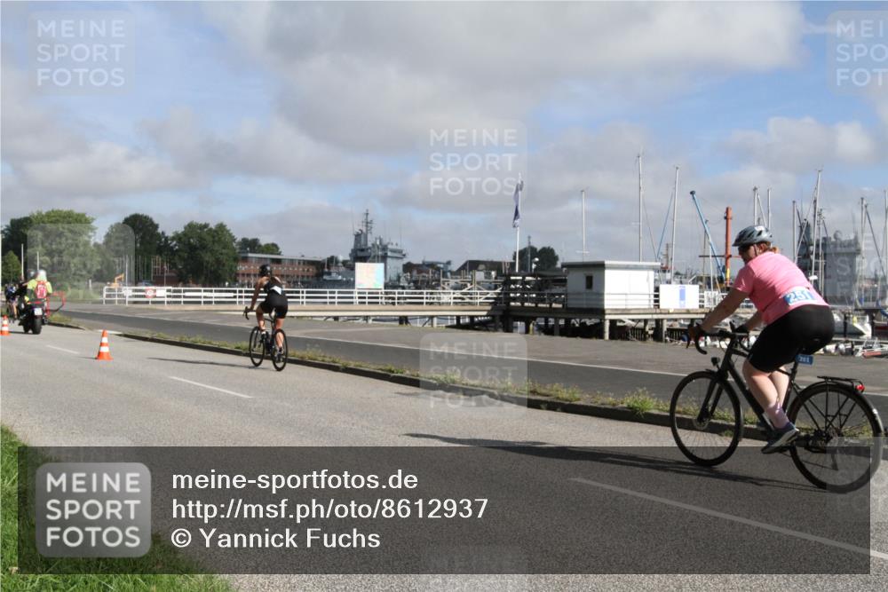 17.08.2025 - KN Förde Triathlon 2025 Yannick Fuchs http://msf.ph/oto/8612937 17.08.2025 09:35:36 Radfahren 115, 150, 248, 251 meine-sportfotos.de