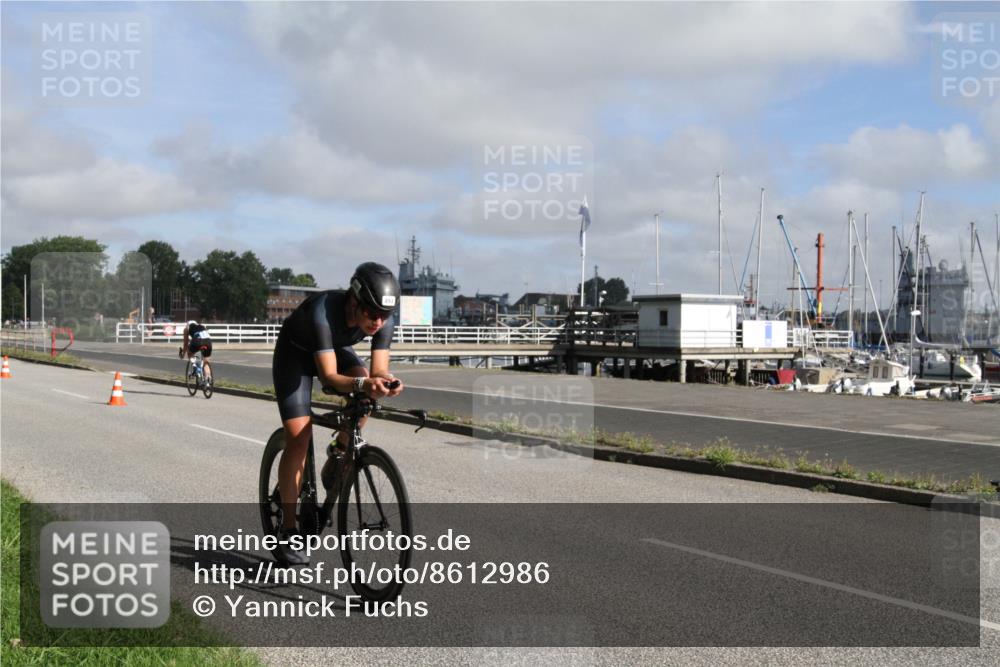 17.08.2025 - KN Förde Triathlon 2025 Yannick Fuchs http://msf.ph/oto/8612986 17.08.2025 09:36:03 Radfahren 105, 116, 159, 168, 253 meine-sportfotos.de