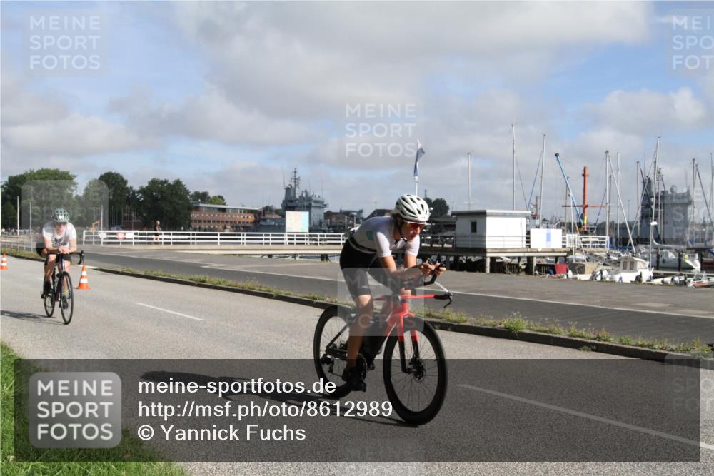 17.08.2025 - KN Förde Triathlon 2025 Yannick Fuchs http://msf.ph/oto/8612989 17.08.2025 09:36:06 Radfahren 105, 139, 159, 253 meine-sportfotos.de