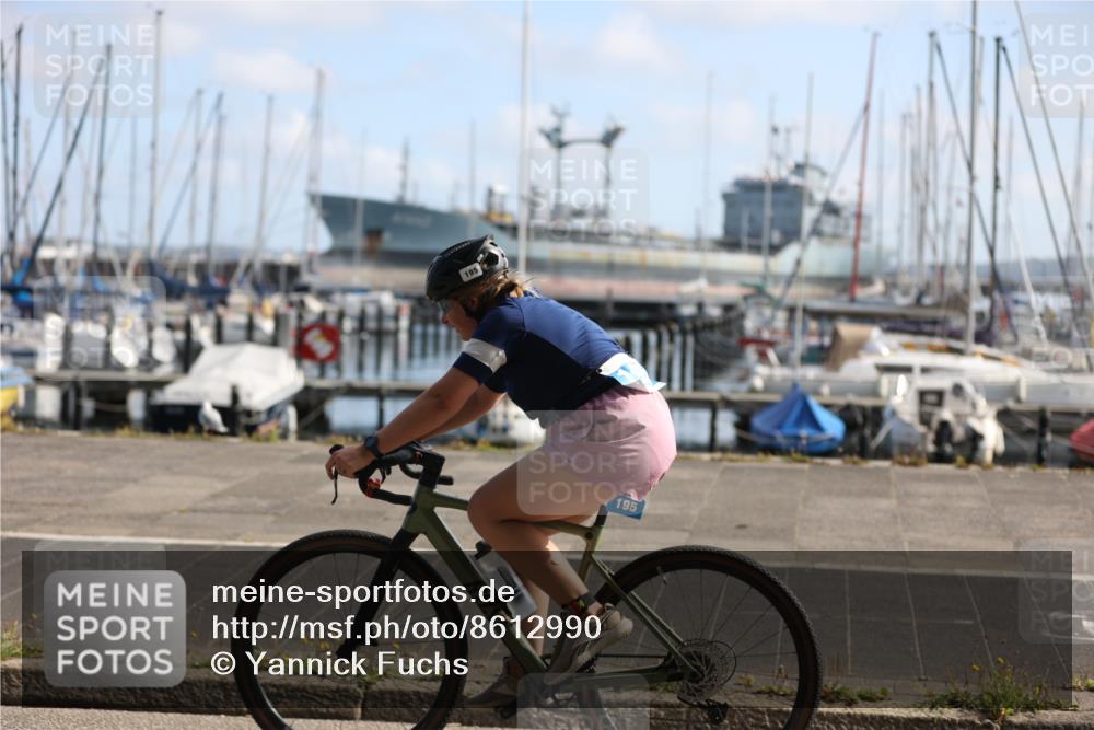 17.08.2025 - KN Förde Triathlon 2025 Yannick Fuchs http://msf.ph/oto/8612990 17.08.2025 10:07:43 Radfahren 195, 201, 235, 243 meine-sportfotos.de