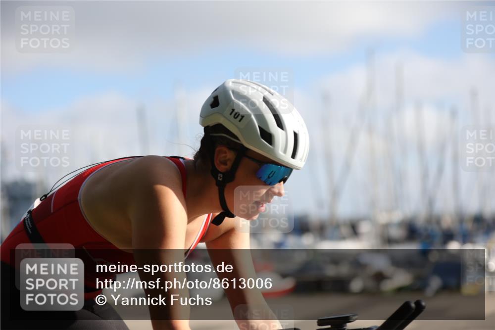 17.08.2025 - KN Förde Triathlon 2025 Yannick Fuchs http://msf.ph/oto/8613006 17.08.2025 09:17:23 Radfahren 101, 108, 109, 113, 106, 109, 110 meine-sportfotos.de