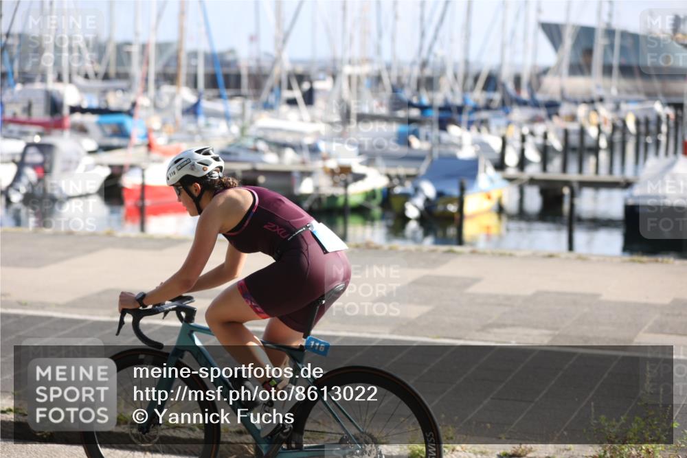 17.08.2025 - KN Förde Triathlon 2025 Yannick Fuchs http://msf.ph/oto/8613022 17.08.2025 09:17:37 Radfahren 116, 113, 116 meine-sportfotos.de