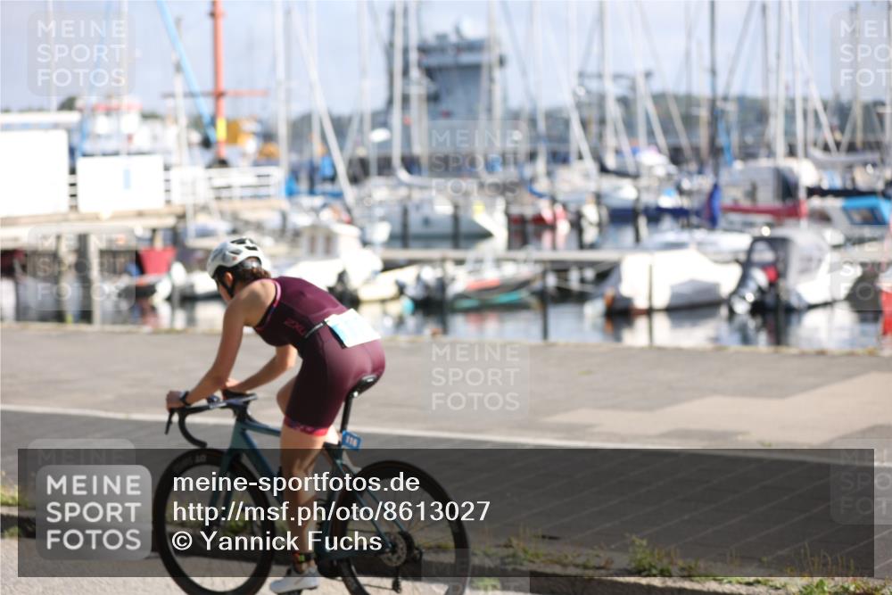 17.08.2025 - KN Förde Triathlon 2025 Yannick Fuchs http://msf.ph/oto/8613027 17.08.2025 09:17:37 Radfahren 116, 113, 116 meine-sportfotos.de