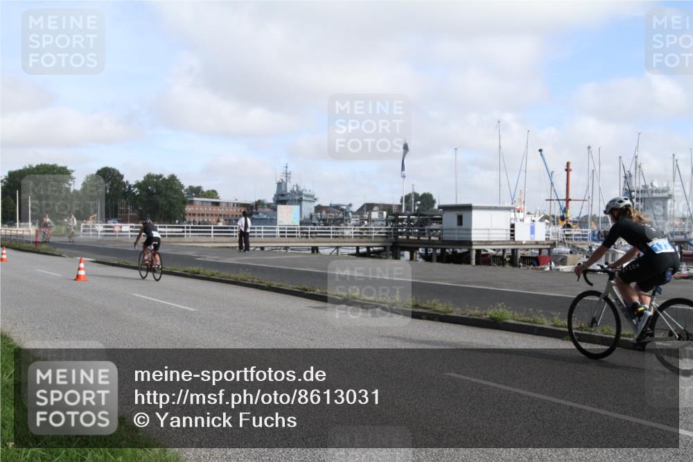 17.08.2025 - KN Förde Triathlon 2025 Yannick Fuchs http://msf.ph/oto/8613031 17.08.2025 09:37:04 Radfahren 137, 144, 173, 185, 187, 204 meine-sportfotos.de
