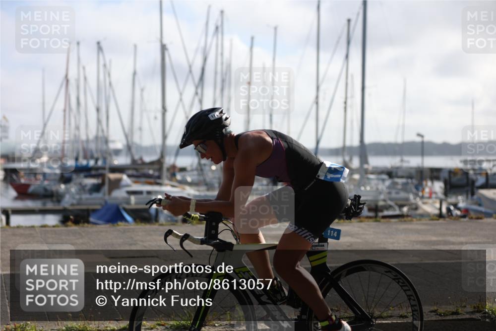 17.08.2025 - KN Förde Triathlon 2025 Yannick Fuchs http://msf.ph/oto/8613057 17.08.2025 09:17:51 Radfahren 114 meine-sportfotos.de