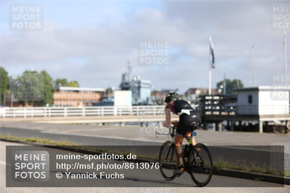17.08.2025 - KN Förde Triathlon 2025 Yannick Fuchs http://msf.ph/oto/8613076 17.08.2025 09:17:52 Radfahren 114, 253, 114 meine-sportfotos.de