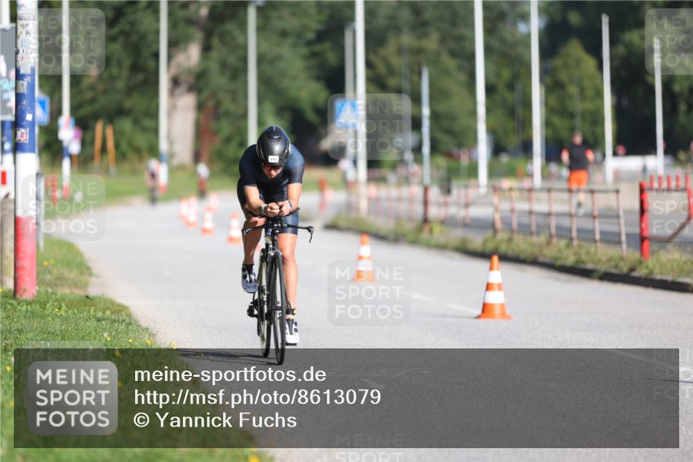 17.08.2025 - KN Förde Triathlon 2025 Yannick Fuchs http://msf.ph/oto/8613079 17.08.2025 09:18:00 Radfahren 119, 253 meine-sportfotos.de
