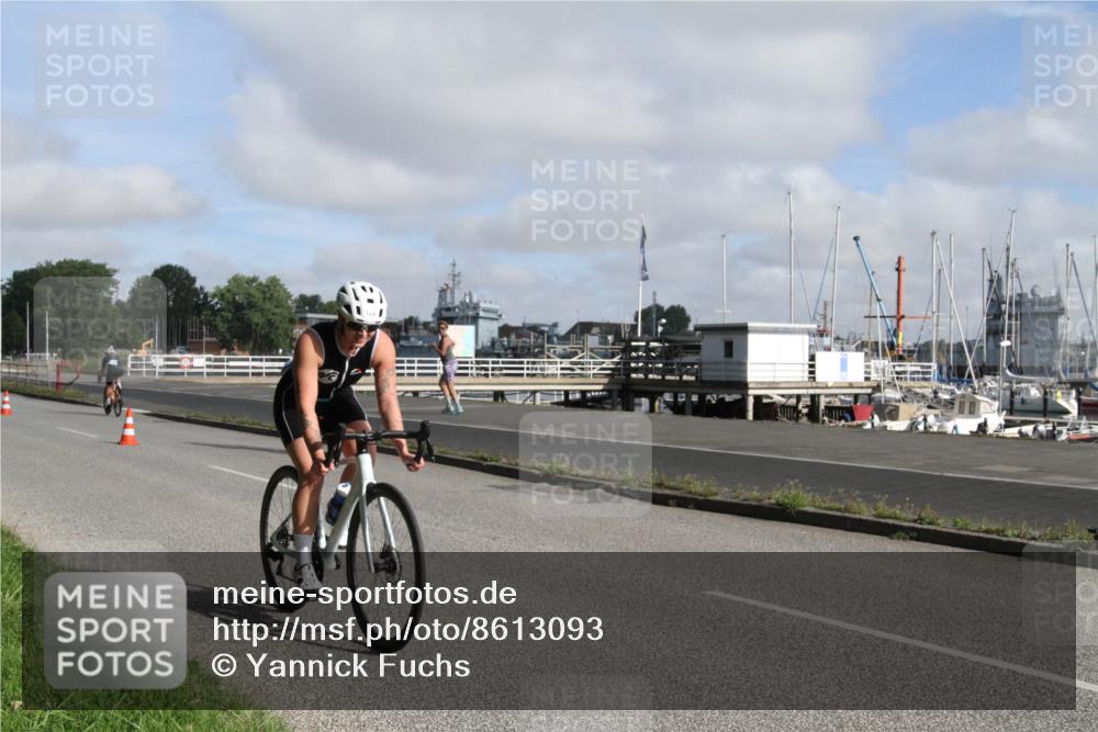 17.08.2025 - KN Förde Triathlon 2025 Yannick Fuchs http://msf.ph/oto/8613093 17.08.2025 09:37:50 Radfahren 121, 140, 149, 159, 161, 181 meine-sportfotos.de