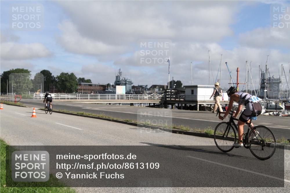 17.08.2025 - KN Förde Triathlon 2025 Yannick Fuchs http://msf.ph/oto/8613109 17.08.2025 09:37:59 Radfahren 109, 113, 121, 149, 153, 159, 220, 228 meine-sportfotos.de