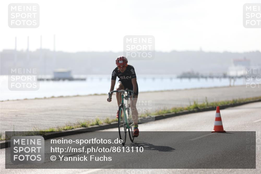 17.08.2025 - KN Förde Triathlon 2025 Yannick Fuchs http://msf.ph/oto/8613110 17.08.2025 09:18:07 Radfahren 103, 105, 107, 119, 253 meine-sportfotos.de