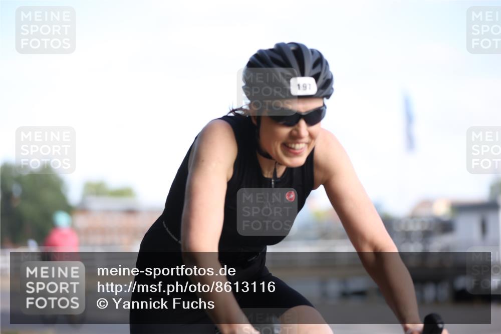 17.08.2025 - KN Förde Triathlon 2025 Yannick Fuchs http://msf.ph/oto/8613116 17.08.2025 10:11:22 Radfahren 197 meine-sportfotos.de