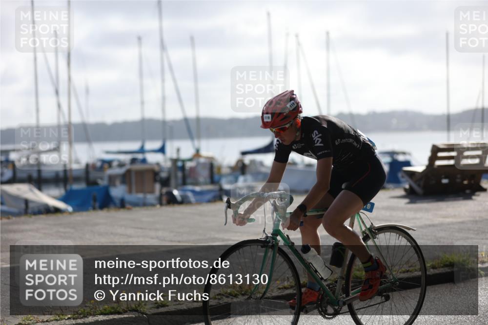 17.08.2025 - KN Förde Triathlon 2025 Yannick Fuchs http://msf.ph/oto/8613130 17.08.2025 09:18:09 Radfahren 103, 105, 107, 119, 253 meine-sportfotos.de
